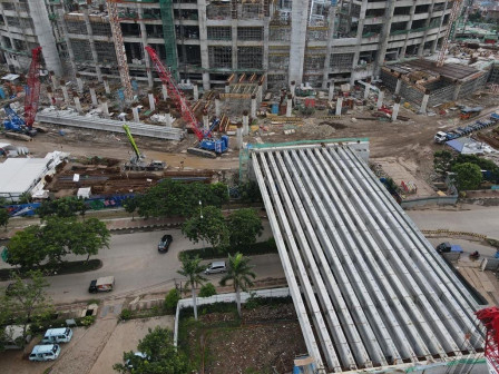 Pembangunan Jakarta Intetnasional Stadium Mencapai 42,26 Persen
