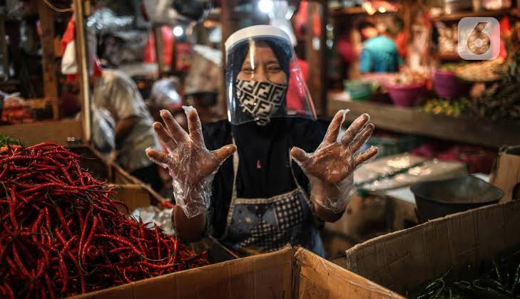 Pasar Jaya Sebar 80 Ribu Pelindung Muka Untuk Pedagang