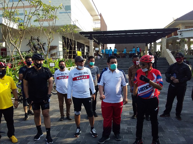 Gerindra DKI Bakal Undang PSI Dan Nasdem Bersepeda Untuk Ngobrol Soal Reklamasi Ancol