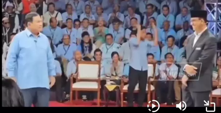 KPU Akan Tegur Gibran Karena Semangati Pendukung saat Debat Prabowo dan Anies