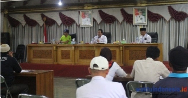 Liga PM ll U 23 Lampung Barat Segera Di Gelar 64 Klub Bakal Berjuang Ke 8 Besar Di Satdion Sekala Bekhak.