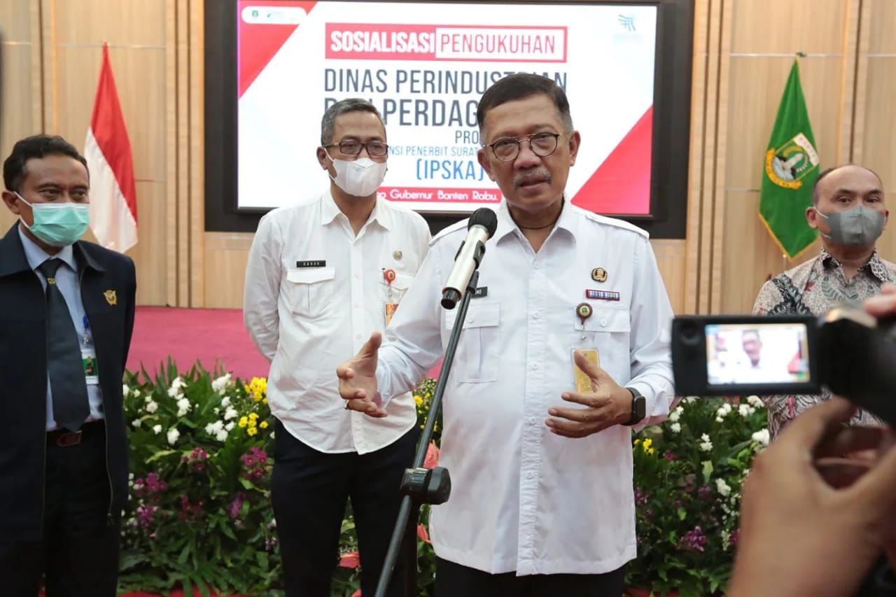 Pemprov Banten Berwenang Terbitkan Surat Keterangan Asal