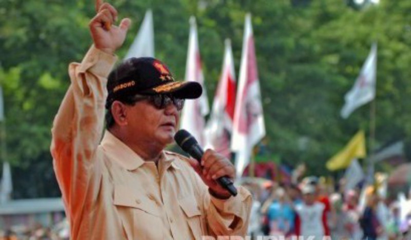 Kampanye di Ciamis, Prabowo Instruksikan Jaga TPS