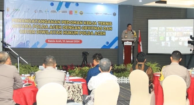 Polda Aceh Mou PKT dengan Obvitnas dan Obter