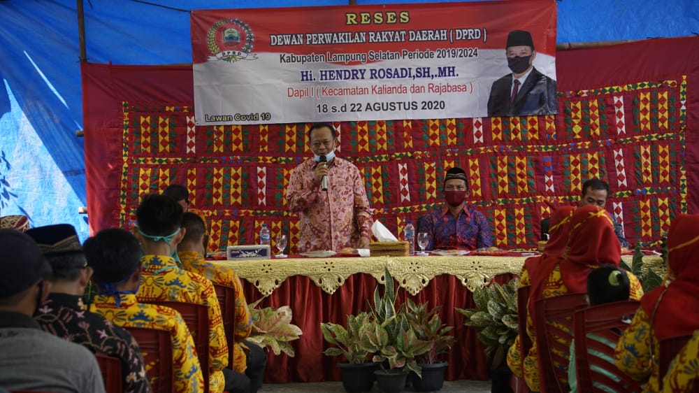 Ketua DPRD Lamsel Prioritaskan Rumah Layak Huni Untuk Warga Kalianda