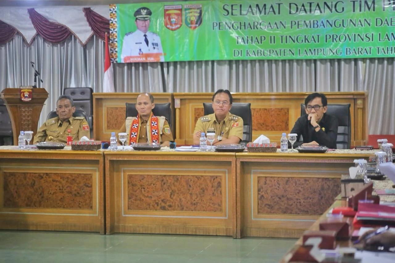 Pj. Bupati Nukman Bangga Kabupaten Lampung Barat Mewakili Provinsi Lampung Tingkat Nasional