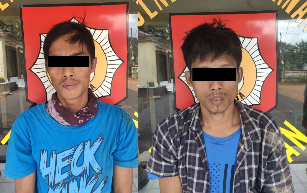 2 Orang Di Duga Pengguna Sabu Diringkus Polisi, Saat Patroli Rutin