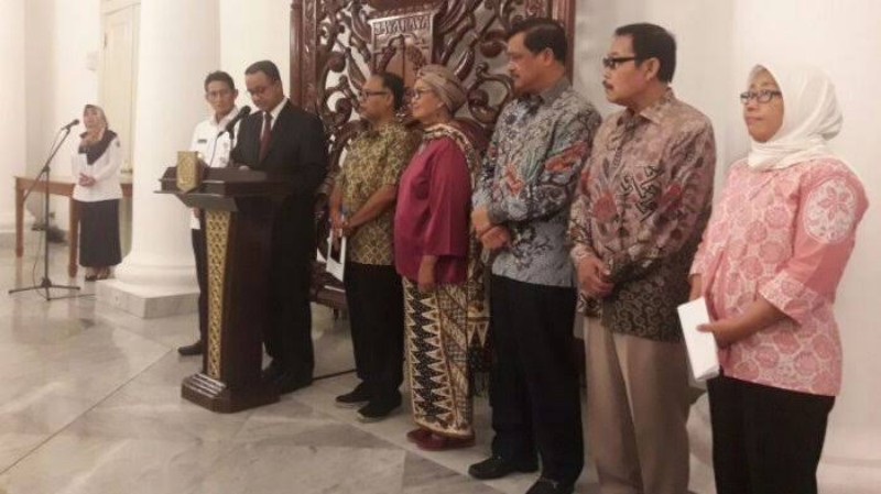 Kinerja TGUPP Memble, Ditengarai Karena Kelemahan Anies