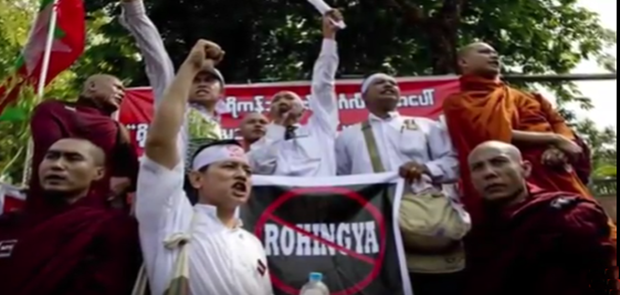 Budha Garis Keras Tolak Pemberian Warga Negara Pada Muslim Rohingya