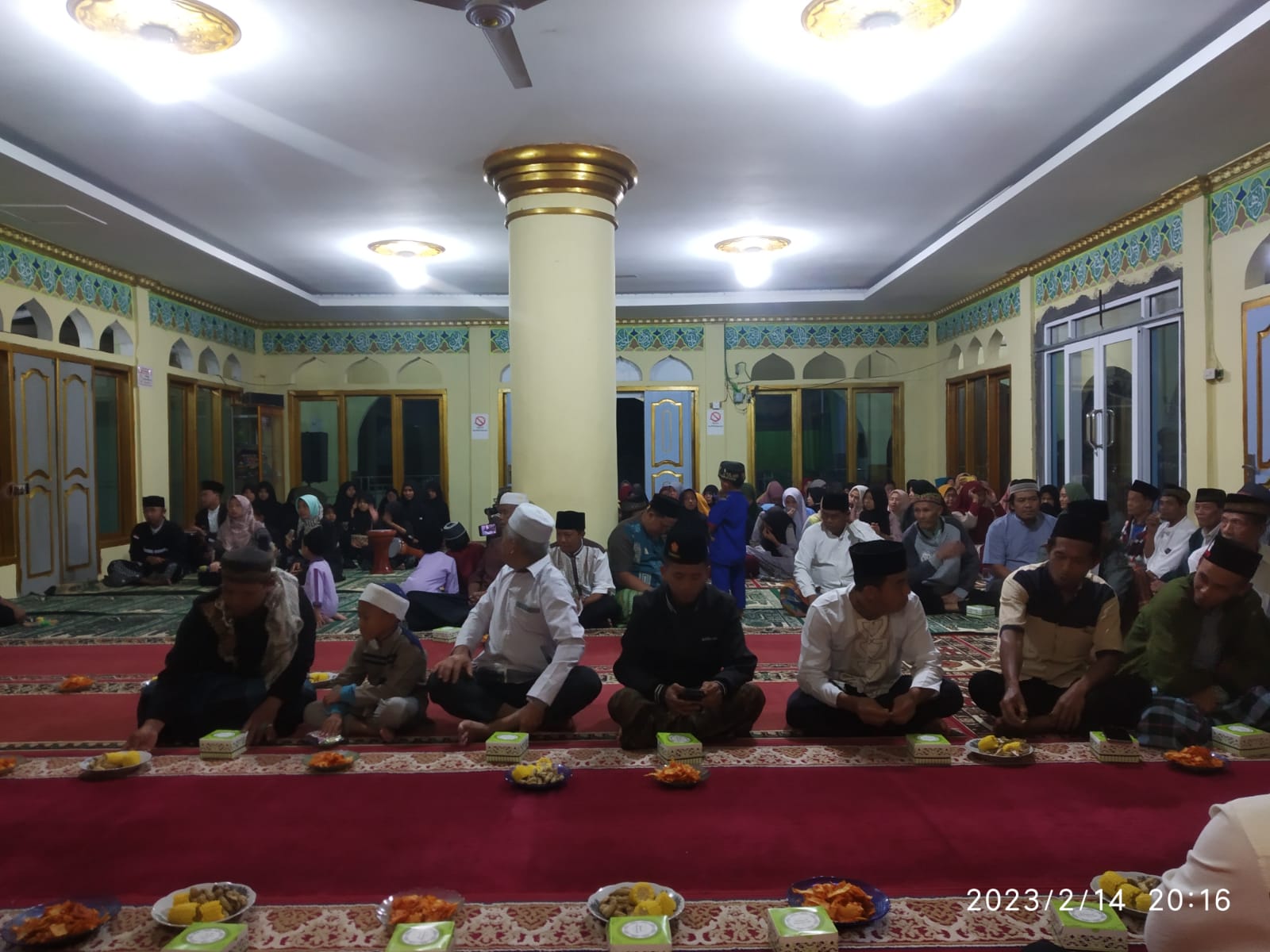 Peringatan Isra Mi'raj Nabi Muhammad SAW, Sangat Meriah Di Masjid Nurul Iman