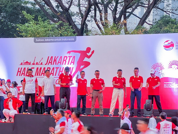 Promokan Kota Jakarta, Bank DKI Mengambil Peranan Pada Ajang Jakarta Half Marathon 2023