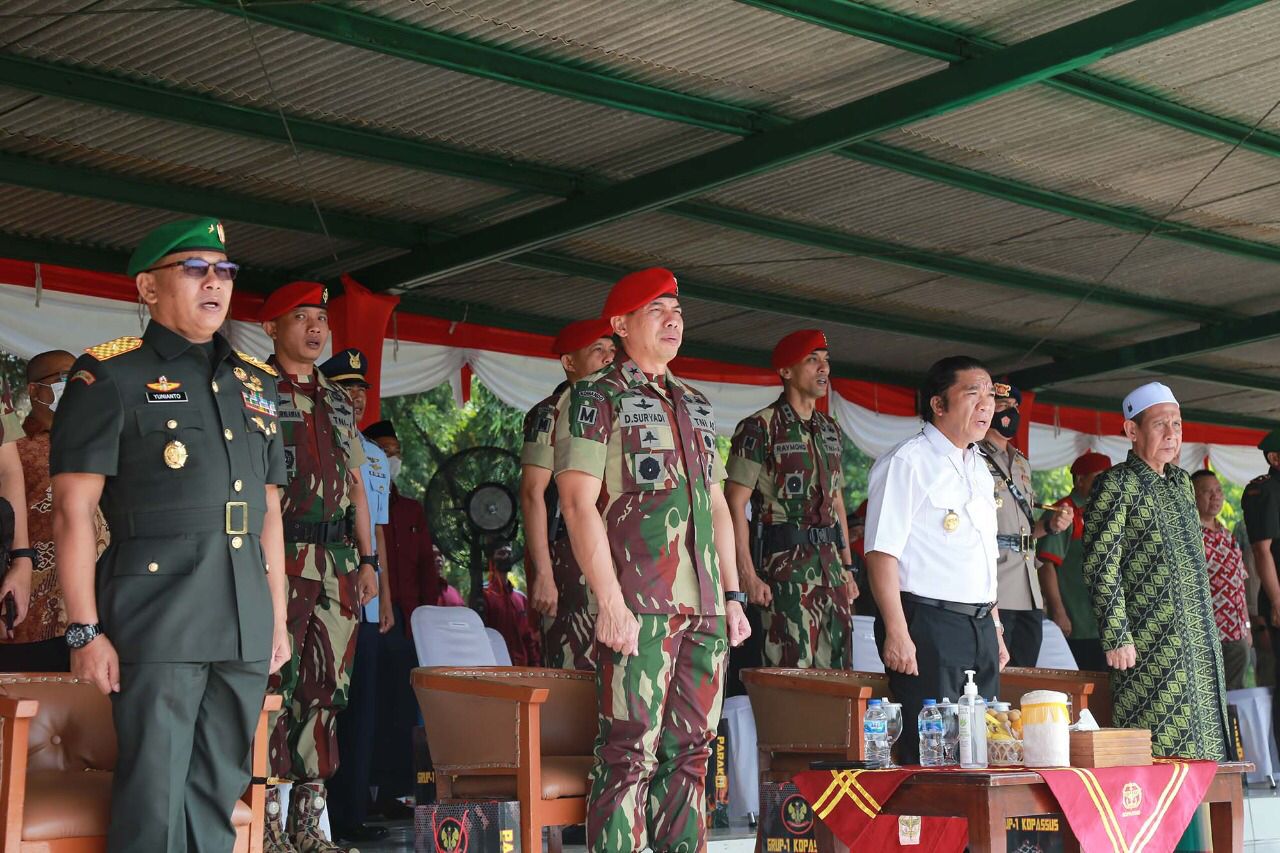 Jabatan Komandan Grup 1 Kopassus Berganti, Pemprov Banten Ajak Tingkatkan Pembangunan Daerah