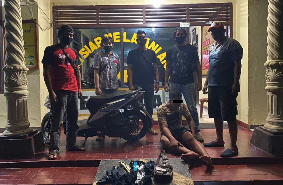Pelaku Curat di dor Polisi