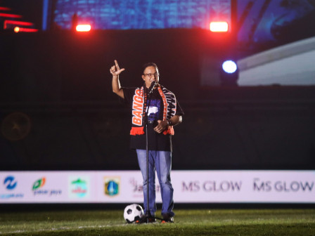 Gubernur Anies Dedikasikan JIS untuk Jakmania, Warga Jakarta dan Bangsa Indonesia   