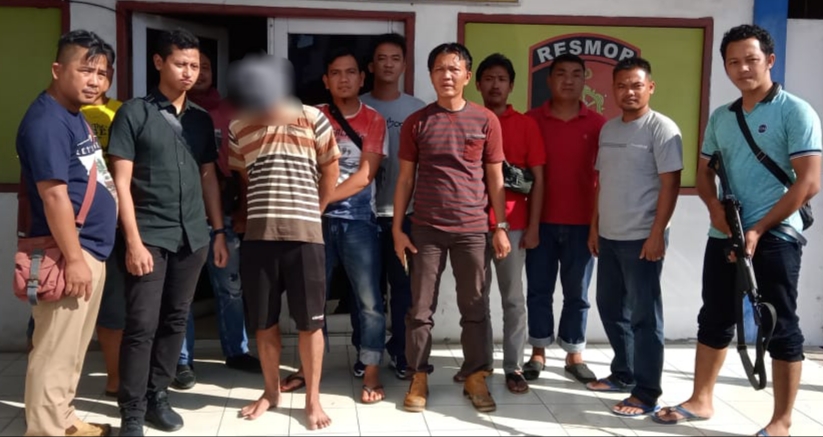 RA Diduga Pelaku Curat Truks Dump, Diringkus Tanpa Perlawanan