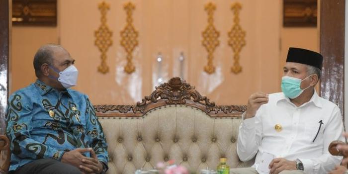 Terima Kunjungan Wagub Papua Barat, Gubernur Aceh Bahas Hutan Hingga Toleransi Beragama