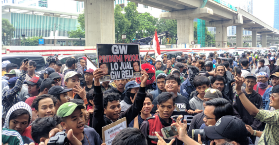 Ribuan Warga Tanjung Priok Desak Kemenkumham Minta Maaf