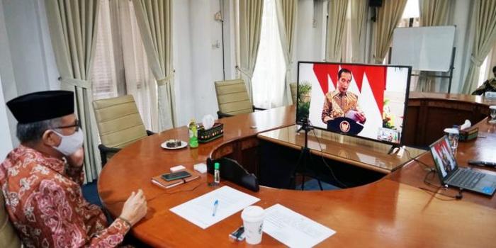 Gubernur Aceh Ikut Rakornas Secara Virtual dengan Presiden Jokowi Terkait Karhutla
