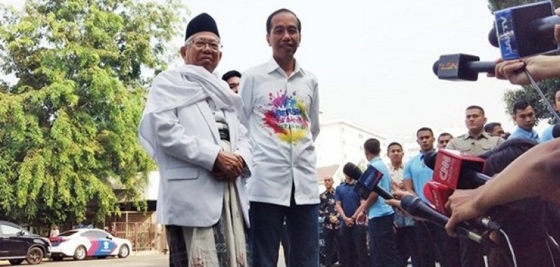 Jokowi-Ma'ruf Amin Jalani Tes Kesehatan