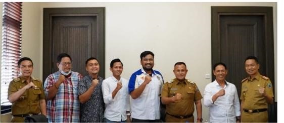 Audiensi, Bupati Nanang Ermanto Dukung Event IMI Provinsi Lampung Yang Akan Berlangsung Di Lampung Selatan