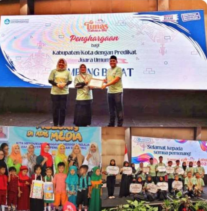 Siswa - Siswi Lampung Barat Mengukir Prestasi Tingkat Propinsi Dalam Ajang Pestival Tunas Bangsa Ibu