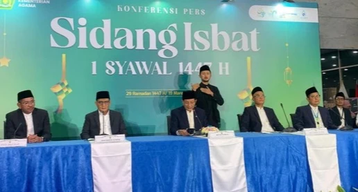 Pemerintah Tetapkan Hari Raya Idul.Fitri Jatuh pada Sabtu 21 Maret 2026