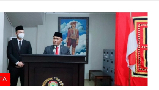 Dihadapan DPRD, Nanang-Pandu Sampaikan Visi Misi Sebagai Bupati dan Wakil Bupati Lampung Selatan