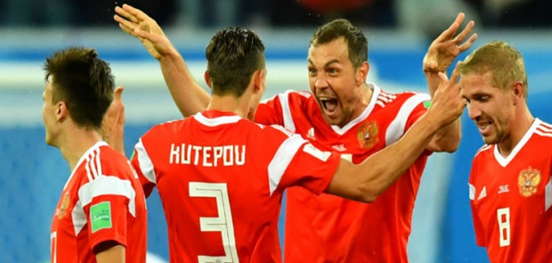 Gunduli Mesir 3-1, Rusia Berpeluang Lolos ke Babak 16 Besar