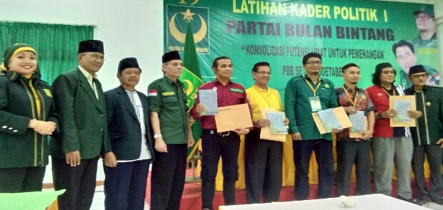 Hadapi Pemilu 2019, Kader PBB Dapat Pembekalan Melalui LKP