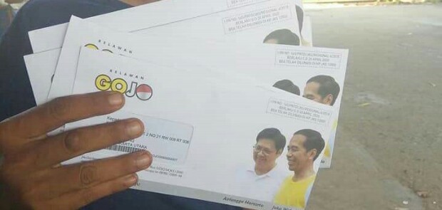 Kirim Surat Dukungan untuk Jokowi ke Warga, Relawan Gojo Dituding Curi Start Kampanye