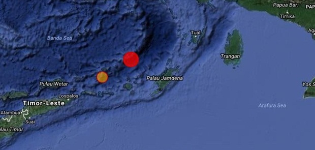 Getaran 2 Gempa Besar dari Laut Banda Terasa Hingga Utara Australia